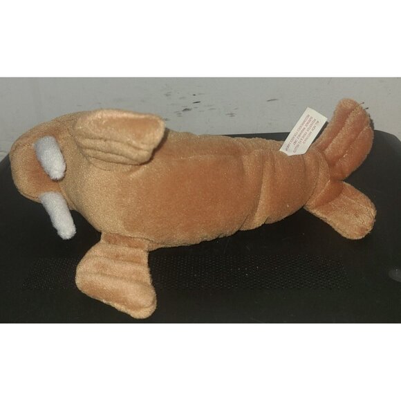 Baby Walrus Plush Bean Bag Stuffed Animal Logo Bear Small Plush Toy 9" Brown - Picture 6 of 8
